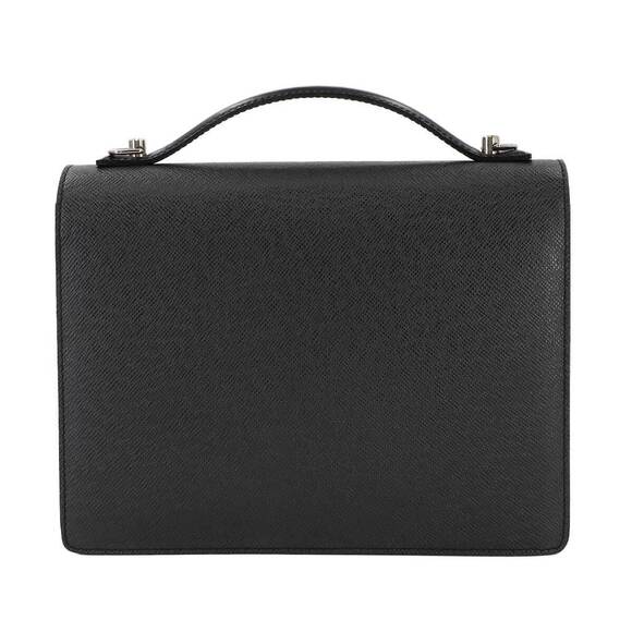 Louis Vuitton Taiga Monceau Shoulder Bag Leather Ardoise - Picture 3 of 9